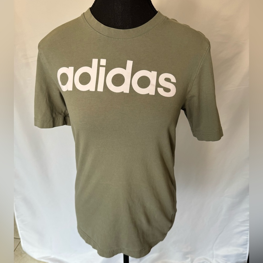 Adidas green Tshirt